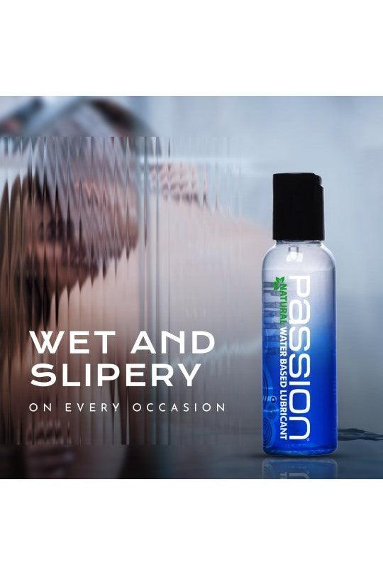 Passion Natural Water-Based Lubricant - 8 oz - Solé Resale Boutique thrift