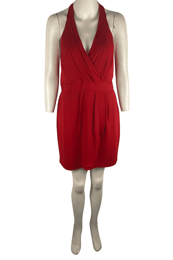 Express women's wine halter dress size M Express women's wine halter dress size M