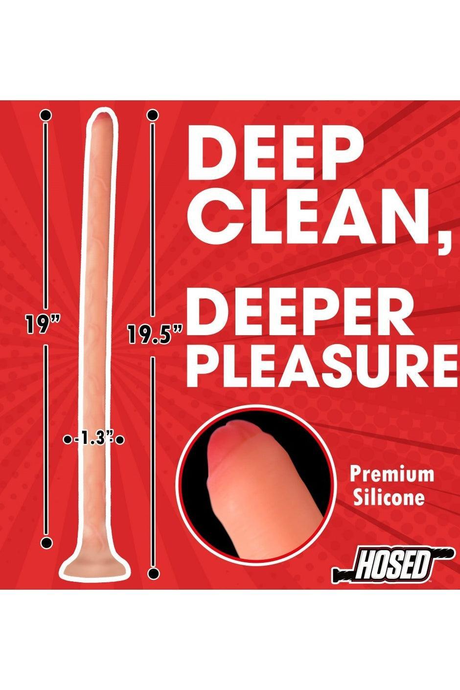 19" Slim Silicone Enema Hose - Solé Resale Boutique thrift