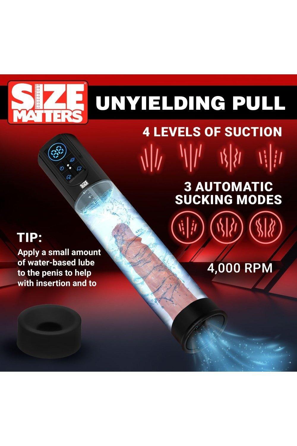 Sucking Penis Pump with Digital Display - Solé Resale Boutique thrift
