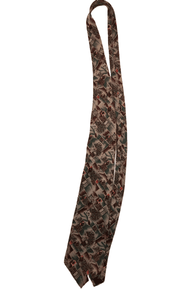 used Cellini for J. Riggings green tie