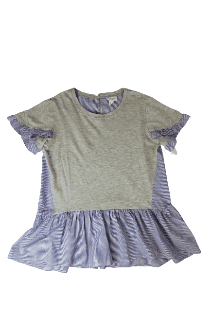 Cat & Jack girls grey top size XL (14/16) - Solé Resale Boutique thrift