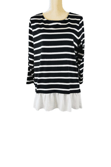 Signature Collection women's black top size XL (16) - Solé Resale Boutique thrift