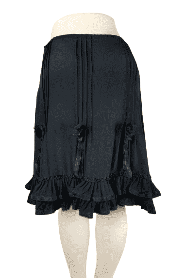Silkland black skirt sz 6