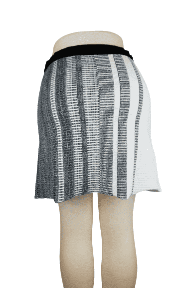 Rachel Roy women's black and white skirt size M - Solé Resale Boutique thrift