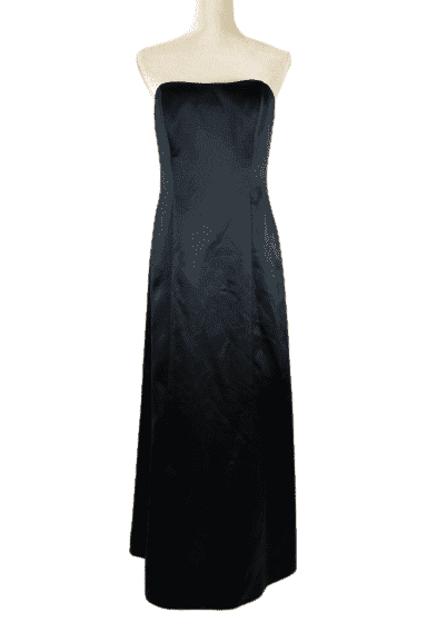 David's Bridal women's black gown size 8 - Solé Resale Boutique thrift