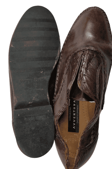 Lorenzo Banfi Adventura men's brown shoes size 9.5M - Solé Resale Boutique thrift