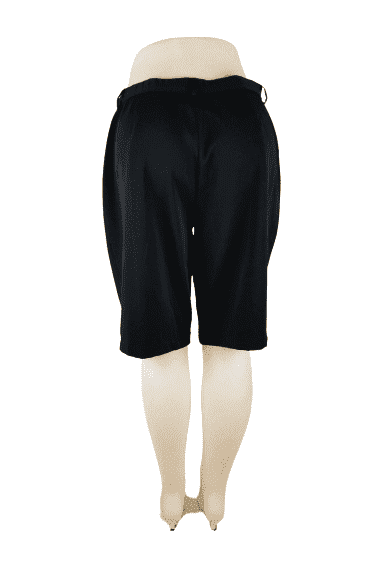 Focus 2000 women's black shorts size 14 - Solé Resale Boutique thrift