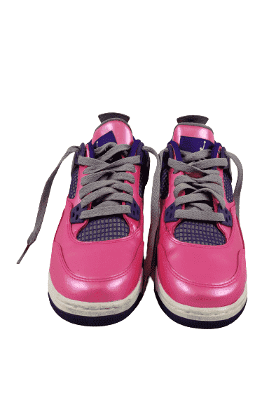 Girls Air Jordan 4 retro GS sz 4Y - Solé Resale Boutique thrift