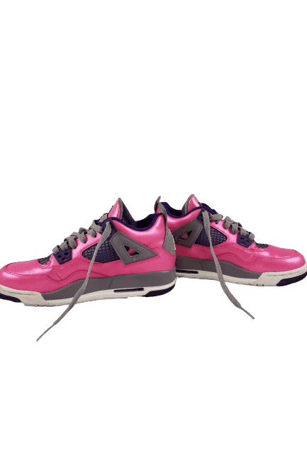 Girls Air Jordan 4 retro GS sz 4Y - Solé Resale Boutique thrift