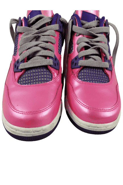 Girls Air Jordan 4 retro GS sz 4Y - Solé Resale Boutique thrift