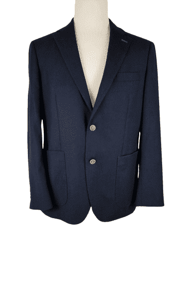 Tailored Byrd Collection, 1930 men's blue blazer size 42R - Solé Resale Boutique thrift