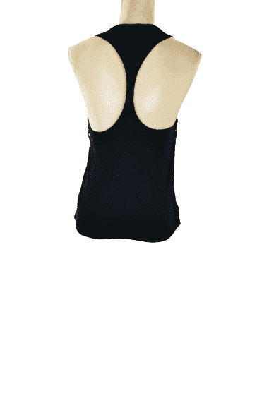 Material Girl women's black tank top size S - Solé Resale Boutique thrift