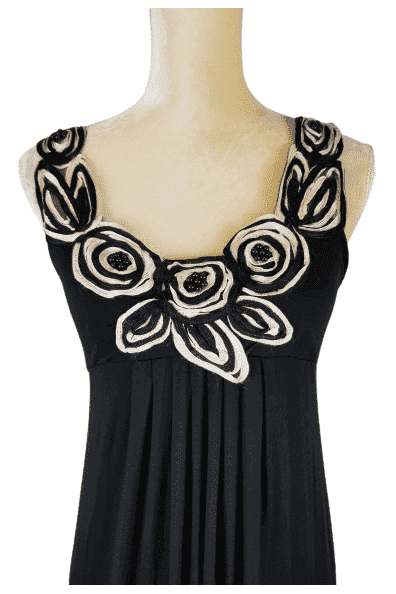 Studio M black maxi dress sz XS - Solé Resale Boutique thrift