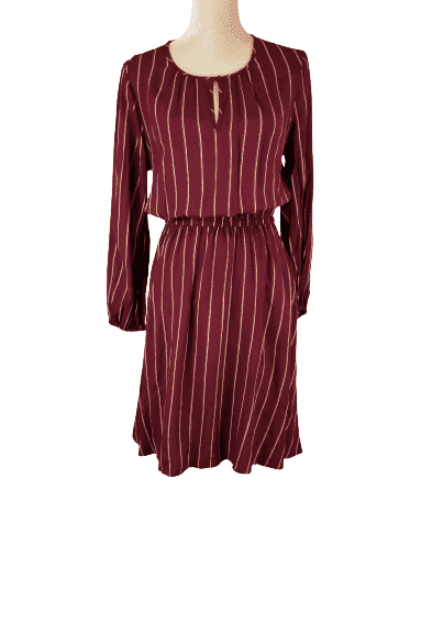 Old Navy women's burgundy dress size S - Solé Resale Boutique thrift