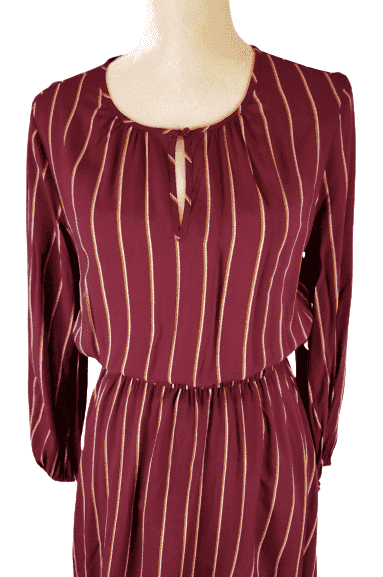 Old Navy women's burgundy dress size S - Solé Resale Boutique thrift