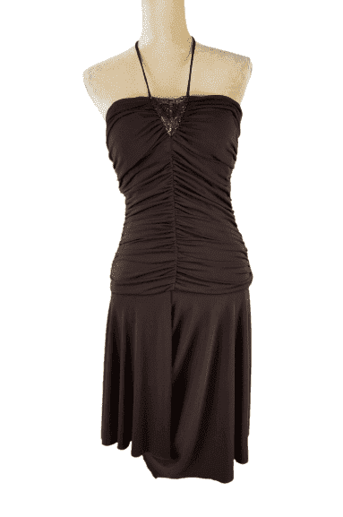 BCBG coffee dress size L - Solé Resale Boutique thrift