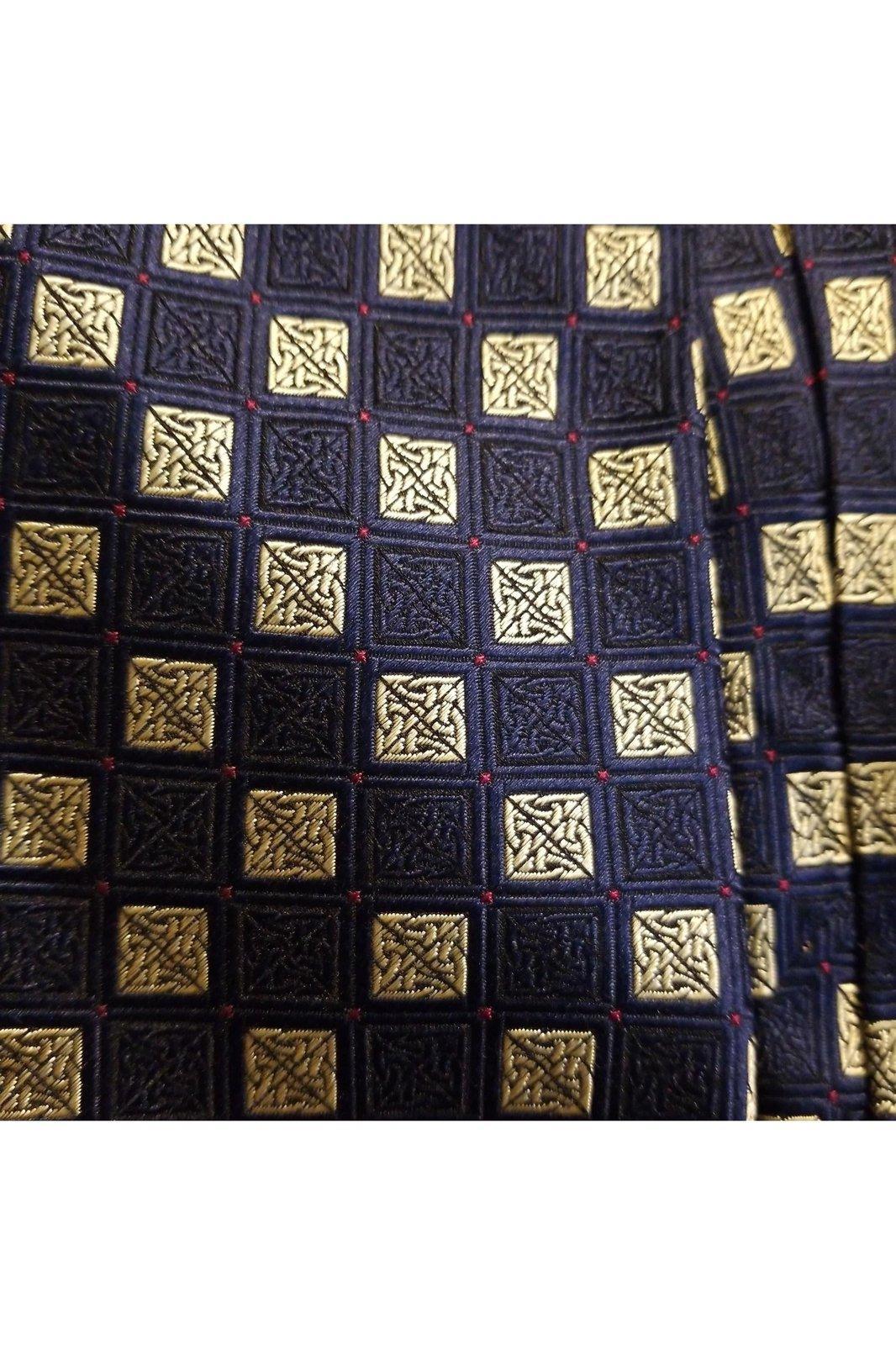 Patrick Francis men's blue necktie - Solé Resale Boutique thrift