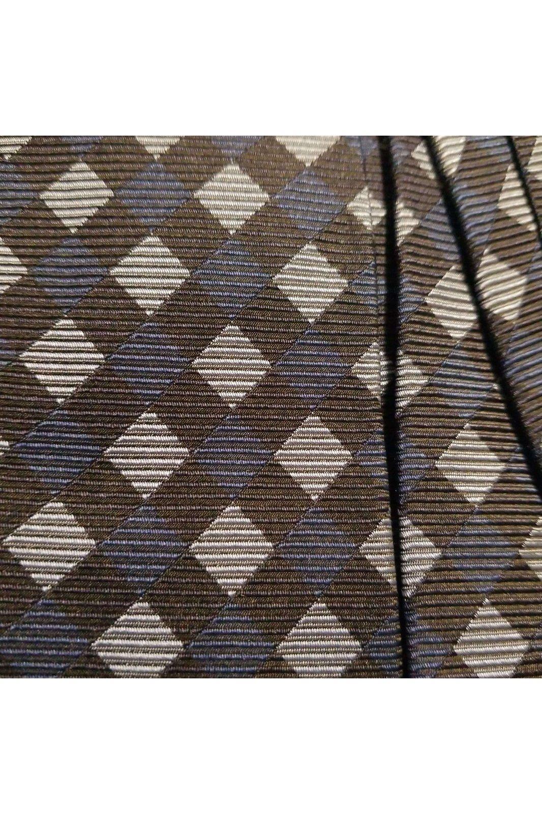 Brooks Brothers men's blue and black tie - Solé Resale Boutique thrift