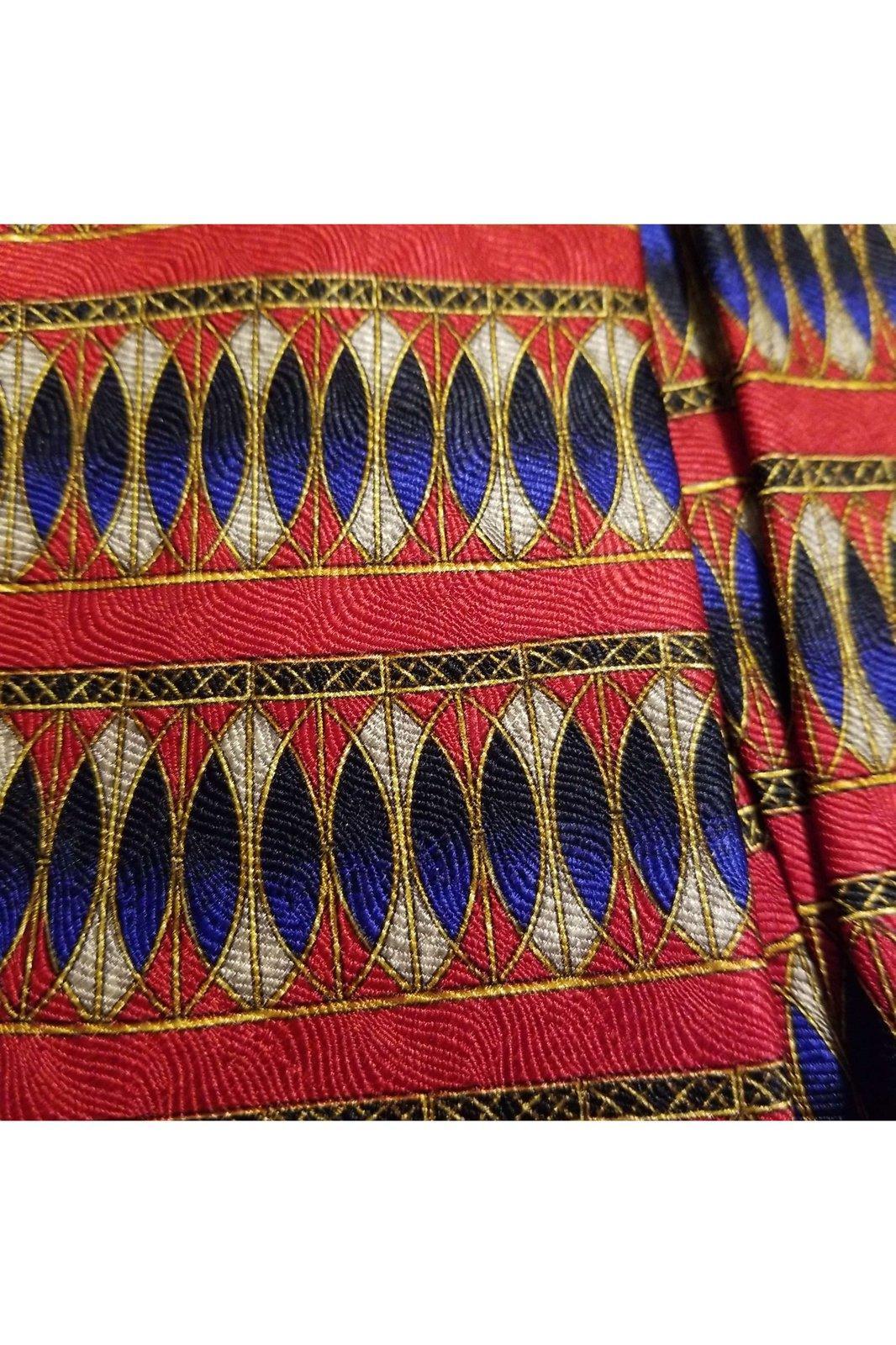 Studio men's red and blue tie