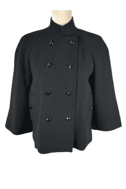 Calvin Klein women's stretch black jacket size 4 - Solé Resale Boutique thrift