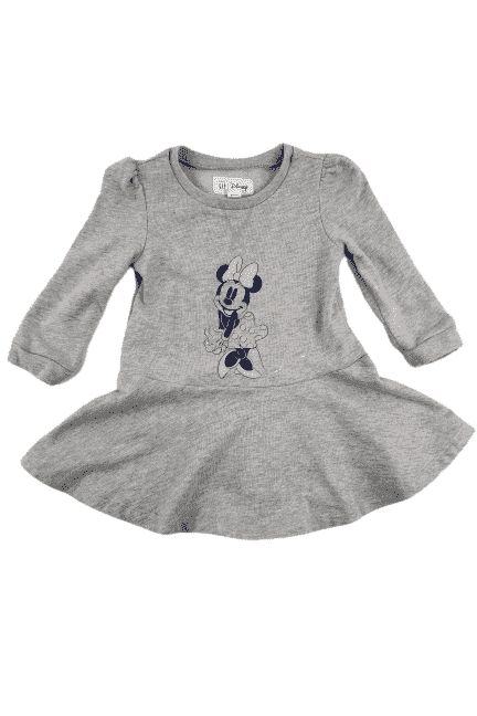 Baby Gap Disney girls gray dress size 18-24 months - Solé Resale Boutique thrift