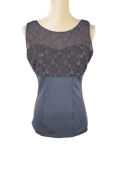 Slim fabulous women's gray tank top size L - Solé Resale Boutique thrift