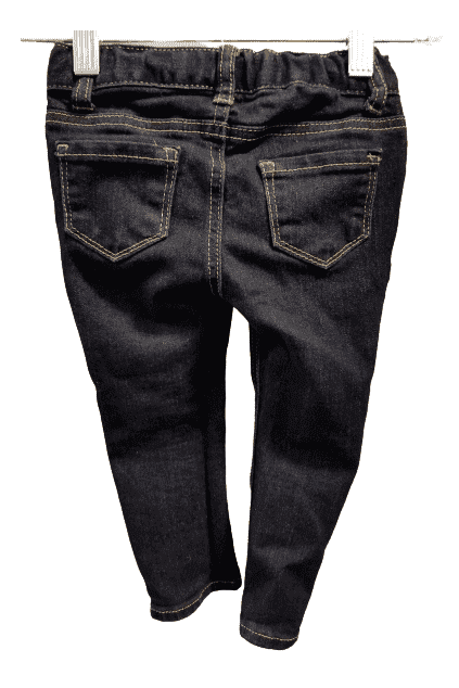 Girls dark denim fashionable jeans sz 2T - Solé Resale Boutique thrift