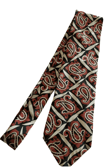 Men's brown tie by Robert Vance LTD - Solé Resale Boutique thrift