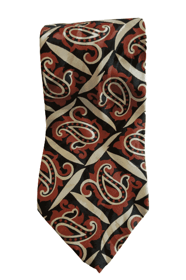 Men's brown tie by Robert Vance LTD - Solé Resale Boutique thrift