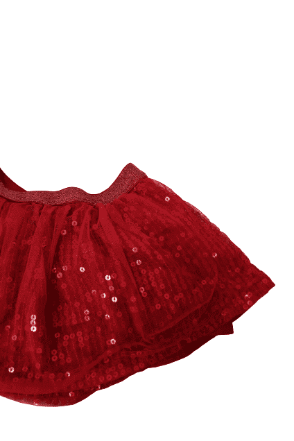 The Children's Place red sequin skirt sz 2T