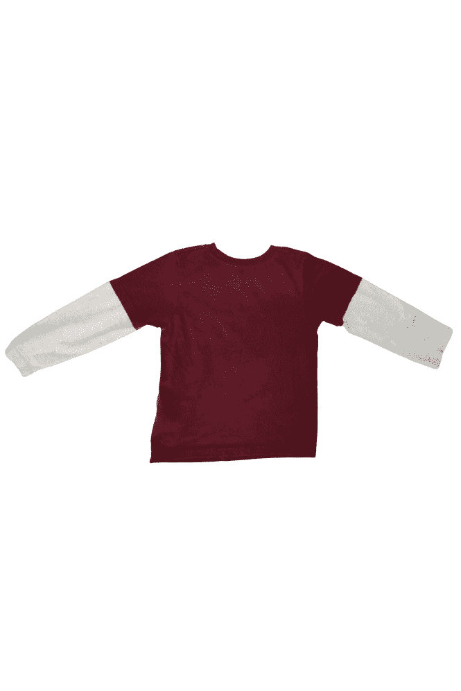 Garanimals burgundy graphic t shirt sz 4T