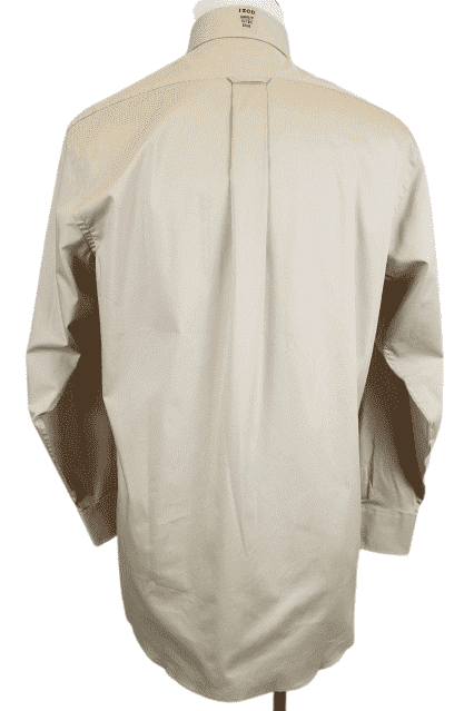IZOD men's tan button down, long sleeve shirt size 15-15.5 - Solé Resale Boutique thrift