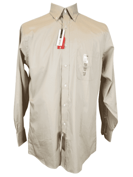 Nwt tan, IZOD button down, long sleeve shirt sz 15-15.5 – Solé Resale Boutique Nwt tan, IZOD button down, long sleeve shirt sz 15-15.5 – Solé Resale Boutique