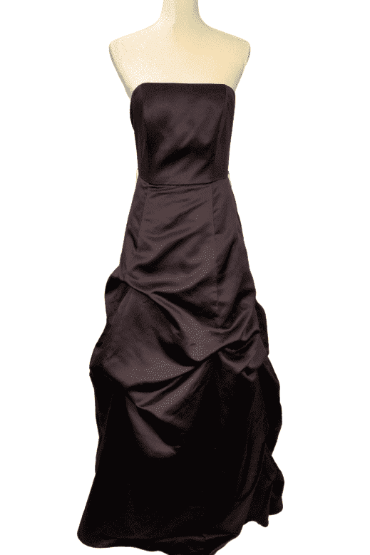 David's Bridal women's brown gown size 6 - Solé Resale Boutique thrift