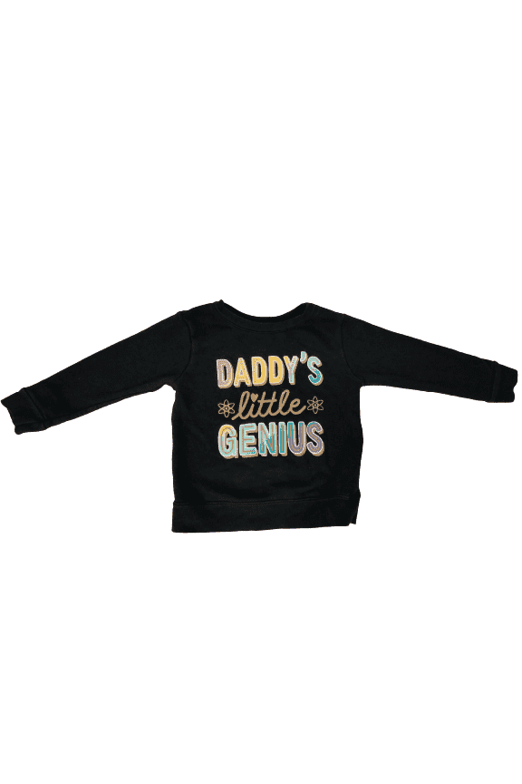 Garanimals black graphic sweater sz 2T - Solé Resale Boutique thrift