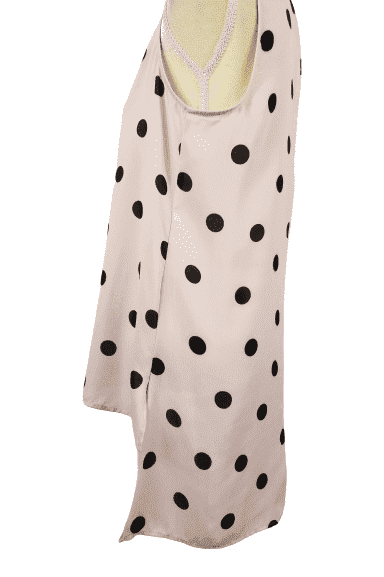 Worthington women's rose smoke dot top size M - Solé Resale Boutique thrift