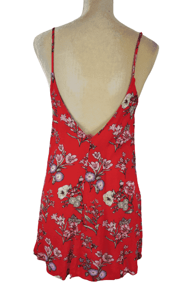 Forever 21 women's red shirt dress size S - Solé Resale Boutique thrift