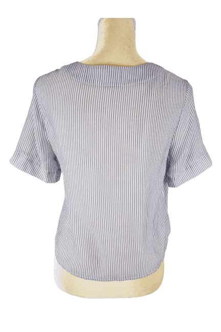 AND Eway women's blue blouse size XS - Solé Resale Boutique thrift