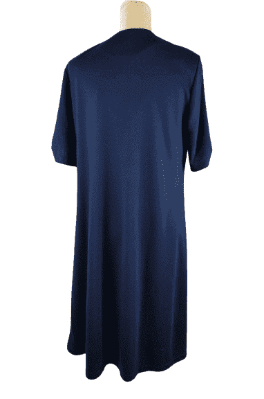 Susan Graver style women's blue dress size M - Solé Resale Boutique thrift