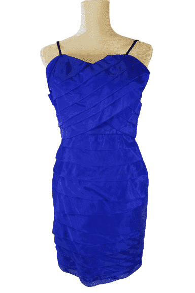 Unbranded women's cobalt blue dress size L - Solé Resale Boutique thrift