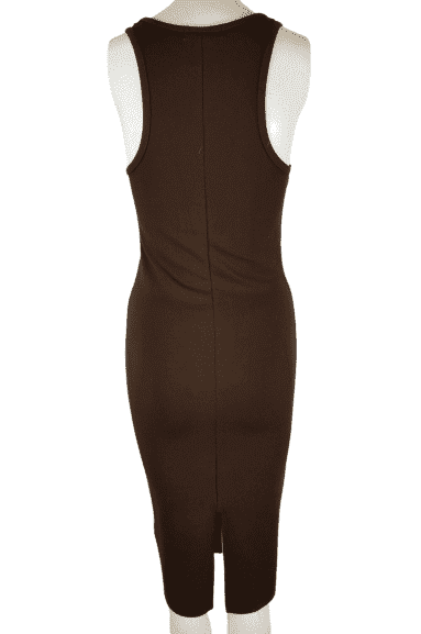 Forever 21 brown dress sz M - Solé Resale Boutique thrift