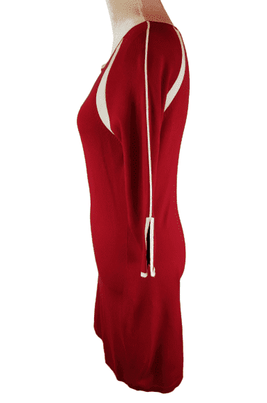 Moda International red dress sz S