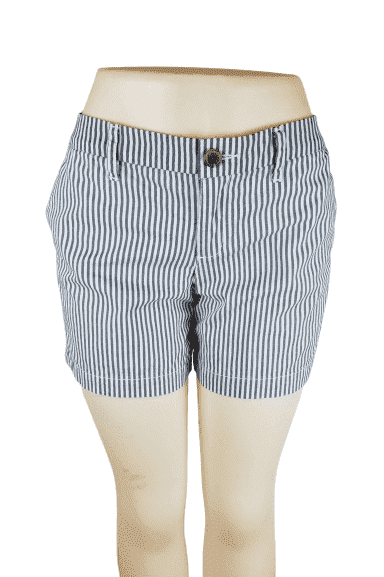 Old Navy blue and white shorts sz 4 - Solé Resale Boutique thrift