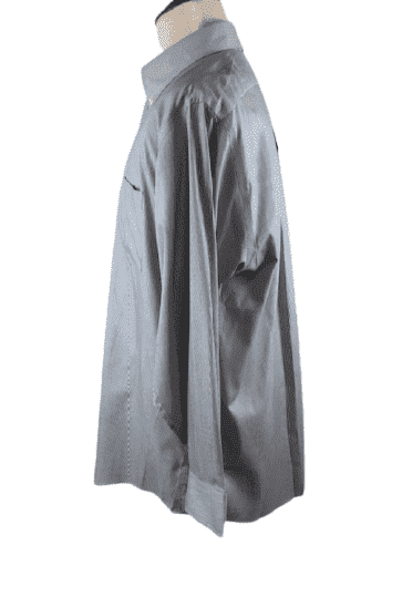 RBM Collection men's blue and white shirt size 17 - Solé Resale Boutique thrift