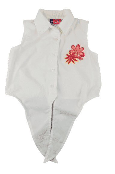 Girl Tribe white shirt sz L (10/12) - Solé Resale Boutique thrift