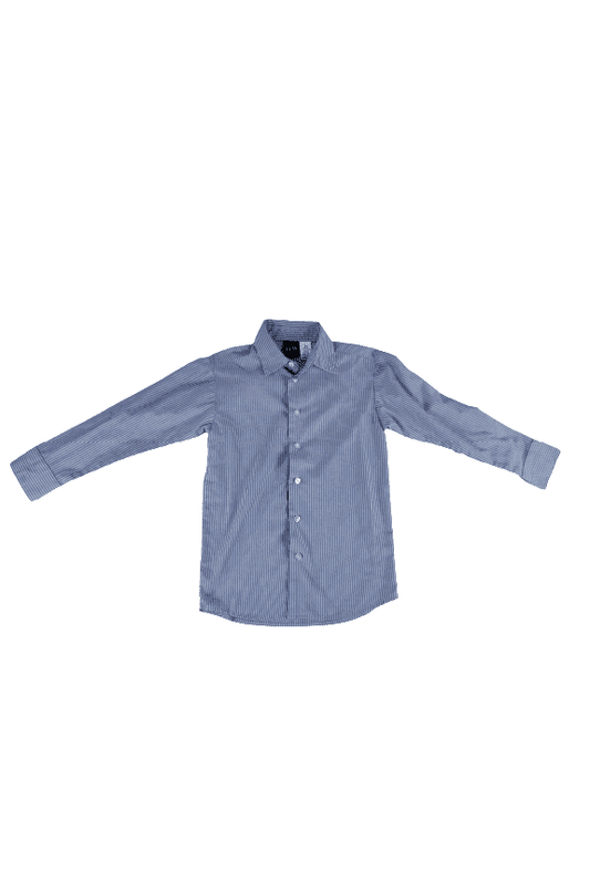 TFW blue and white shirt sz 8 - Solé Resale Boutique thrift