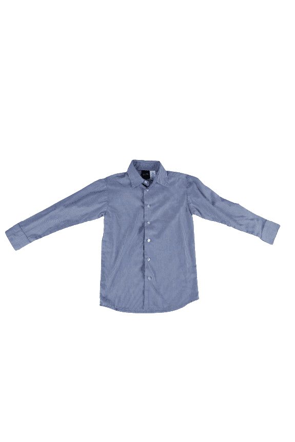TFW blue and white shirt sz 8 - Solé Resale Boutique thrift