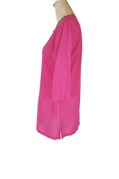 Echo pink blouse sz S