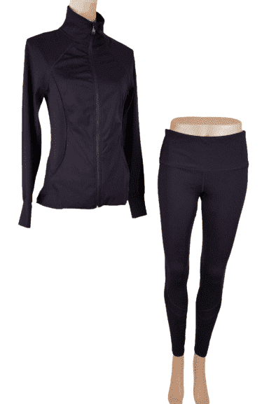 Tangerine women's activewear plum set size S - Solé Resale Boutique thrift